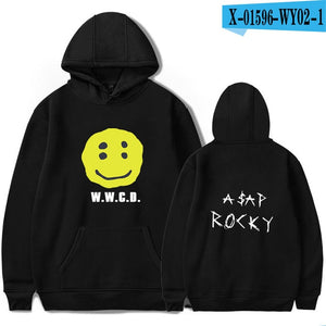 New Arrival ASAP ROCKY Hoodies Men Casual Pullover Streetwear Sweatshirt Sudadera Hombre Male ASAP ROCKY Hoodie men Tops