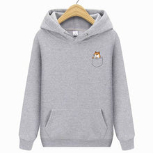 Load image into Gallery viewer, Autumn winter New brand Pocket Cat Letter Printed Hoodies men Casual Hoodies Sweatshirt Sportswear Male Fleece Hooded Jacket