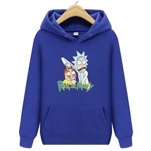 2019 Autum New Design Rick and morty Mens Hoodies Cotton Funny Print Hoodie Man Fashion Rick morty Casual Hoodie Sweatshirt