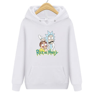 2019 Autum New Design Rick and morty Mens Hoodies Cotton Funny Print Hoodie Man Fashion Rick morty Casual Hoodie Sweatshirt