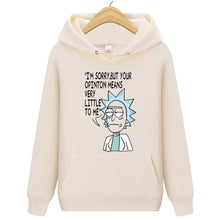 Load image into Gallery viewer, 2019 Autum New Design Rick and morty Mens Hoodies Cotton Funny Print Hoodie Man Fashion Rick morty Casual Hoodie Sweatshirt