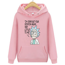 Load image into Gallery viewer, 2019 Autum New Design Rick and morty Mens Hoodies Cotton Funny Print Hoodie Man Fashion Rick morty Casual Hoodie Sweatshirt