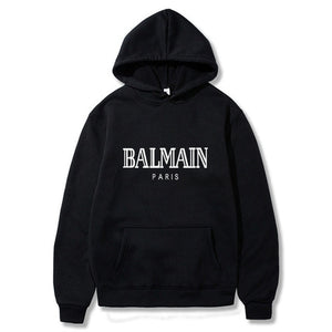 2019 Men's Balmain Hoodies Pullover Fashion Brand design Print Sportswear Men Tracksuit Sweatshirt Casual Hoodies Man