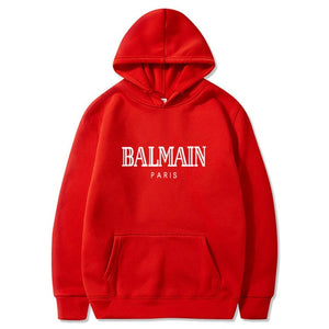 2019 Men's Balmain Hoodies Pullover Fashion Brand design Print Sportswear Men Tracksuit Sweatshirt Casual Hoodies Man