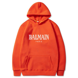 2019 Men's Balmain Hoodies Pullover Fashion Brand design Print Sportswear Men Tracksuit Sweatshirt Casual Hoodies Man