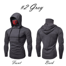 Load image into Gallery viewer, Colorful Hoodies Men&#39;s Clothes Autumn Sweatshirts Men Hip Hop Streetwear Solid Man Zipper Punk Hoodies