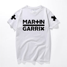 Load image into Gallery viewer, 2017 Cotton T-shirt Men Music DJ Martin Garrix Print Casual Multicolor Short Sleeve O-Neck Tops Tees Hip Hop Rock Clothing Homme