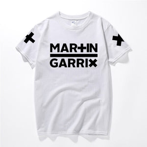 2017 Cotton T-shirt Men Music DJ Martin Garrix Print Casual Multicolor Short Sleeve O-Neck Tops Tees Hip Hop Rock Clothing Homme