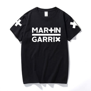 2017 Cotton T-shirt Men Music DJ Martin Garrix Print Casual Multicolor Short Sleeve O-Neck Tops Tees Hip Hop Rock Clothing Homme