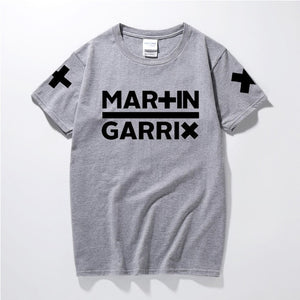 2017 Cotton T-shirt Men Music DJ Martin Garrix Print Casual Multicolor Short Sleeve O-Neck Tops Tees Hip Hop Rock Clothing Homme