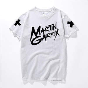 2017 Cotton T-shirt Men Music DJ Martin Garrix Print Casual Multicolor Short Sleeve O-Neck Tops Tees Hip Hop Rock Clothing Homme