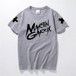 2017 Cotton T-shirt Men Music DJ Martin Garrix Print Casual Multicolor Short Sleeve O-Neck Tops Tees Hip Hop Rock Clothing Homme