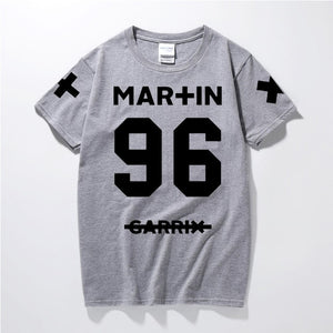 2017 Cotton T-shirt Men Music DJ Martin Garrix Print Casual Multicolor Short Sleeve O-Neck Tops Tees Hip Hop Rock Clothing Homme