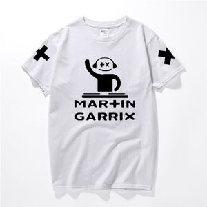 2017 Cotton T-shirt Men Music DJ Martin Garrix Print Casual Multicolor Short Sleeve O-Neck Tops Tees Hip Hop Rock Clothing Homme