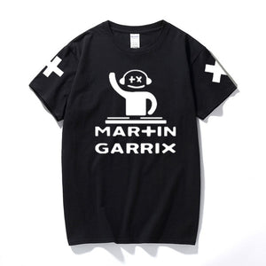 2017 Cotton T-shirt Men Music DJ Martin Garrix Print Casual Multicolor Short Sleeve O-Neck Tops Tees Hip Hop Rock Clothing Homme