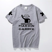 Load image into Gallery viewer, 2017 Cotton T-shirt Men Music DJ Martin Garrix Print Casual Multicolor Short Sleeve O-Neck Tops Tees Hip Hop Rock Clothing Homme