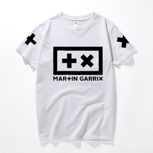 2017 Cotton T-shirt Men Music DJ Martin Garrix Print Casual Multicolor Short Sleeve O-Neck Tops Tees Hip Hop Rock Clothing Homme