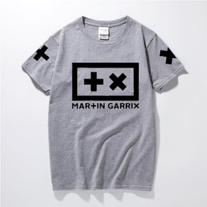 2017 Cotton T-shirt Men Music DJ Martin Garrix Print Casual Multicolor Short Sleeve O-Neck Tops Tees Hip Hop Rock Clothing Homme