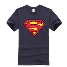 Load image into Gallery viewer, New Fashion high quality Superman T Shirt Men Short Sleeve Cotton Casual T-shirt Superhero Top Tees free shipping