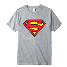 Load image into Gallery viewer, New Fashion high quality Superman T Shirt Men Short Sleeve Cotton Casual T-shirt Superhero Top Tees free shipping