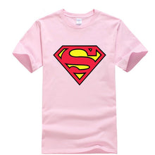 Load image into Gallery viewer, New Fashion high quality Superman T Shirt Men Short Sleeve Cotton Casual T-shirt Superhero Top Tees free shipping