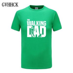 The Walking Dad Fathers Day Gift Men's Funny T-Shirt T Shirt Men 2019 New Short Sleeve Cotton Novelty Top Tee Camisetas Hombre