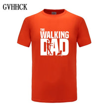 Load image into Gallery viewer, The Walking Dad Fathers Day Gift Men&#39;s Funny T-Shirt T Shirt Men 2019 New Short Sleeve Cotton Novelty Top Tee Camisetas Hombre