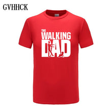 Load image into Gallery viewer, The Walking Dad Fathers Day Gift Men&#39;s Funny T-Shirt T Shirt Men 2019 New Short Sleeve Cotton Novelty Top Tee Camisetas Hombre