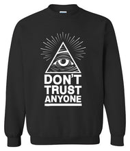 Load image into Gallery viewer, 2019 hoodies men sweatshirt spring winter Dont Trust Anyone Illuminati All Seeing Eye printed fashion cool men&#39;s sportwear kpop