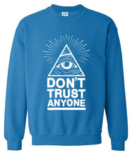 Load image into Gallery viewer, 2019 hoodies men sweatshirt spring winter Dont Trust Anyone Illuminati All Seeing Eye printed fashion cool men&#39;s sportwear kpop