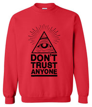 Load image into Gallery viewer, 2019 hoodies men sweatshirt spring winter Dont Trust Anyone Illuminati All Seeing Eye printed fashion cool men&#39;s sportwear kpop