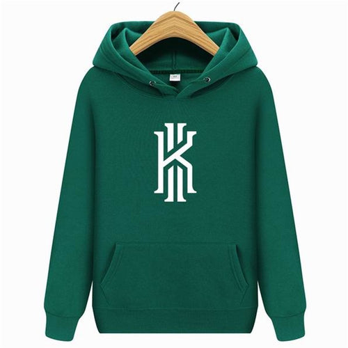 2019 new men's hoodie Hip Hop men's hooded streetwear and sweatshirt Hoody Kyrie Irving letter printed hooded pullover