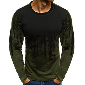 New Casual Short Sleeve Men T shirt Hiphop Streetwear Male T-shirts Fitness Camouflage Printed Bottoms Tees Top