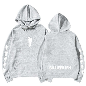 Billie Eilish Fashion Printed Hoodies Women/Men Long Sleeve Hooded Sweatshirts 2019 Hot Sale Casual Trendy Streetwear Hoodies