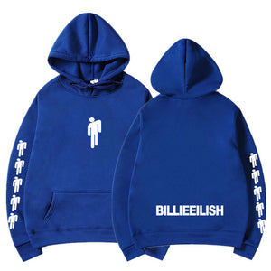 Billie Eilish Fashion Printed Hoodies Women/Men Long Sleeve Hooded Sweatshirts 2019 Hot Sale Casual Trendy Streetwear Hoodies