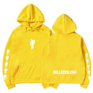 Billie Eilish Fashion Printed Hoodies Women/Men Long Sleeve Hooded Sweatshirts 2019 Hot Sale Casual Trendy Streetwear Hoodies